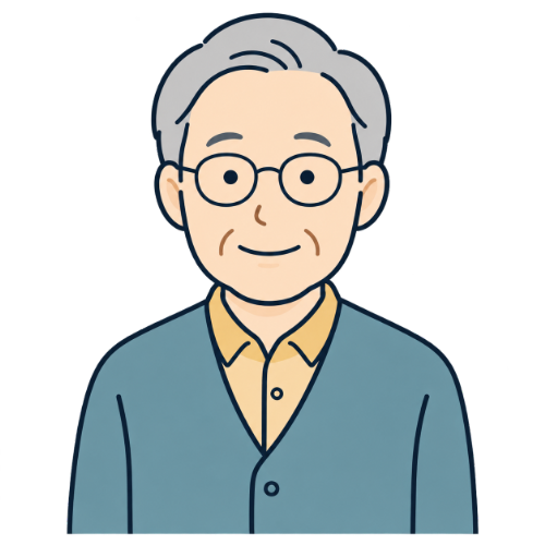 草抜きをご利用いただいた80代以上の男性のお客さまイメージ